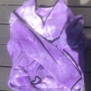 Purple Tye Dye Sweatshirt